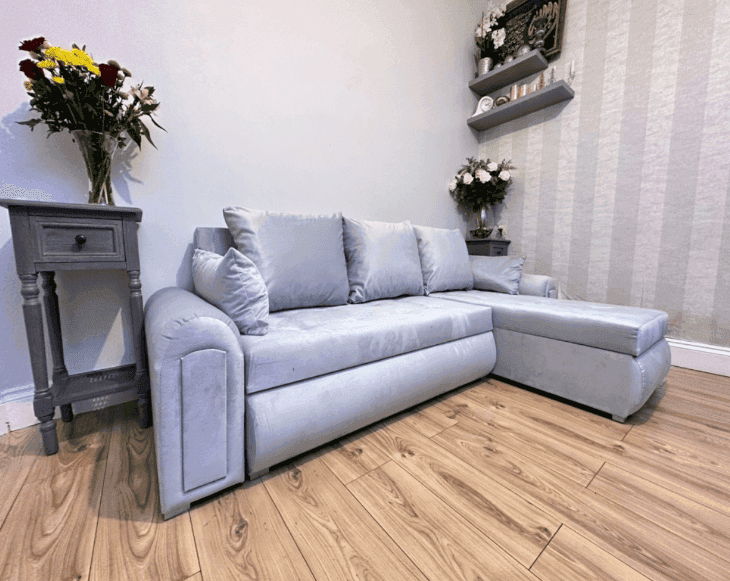 Berlin Sofa Bed UK - Side view of premium sofas from CESS Furniture UK